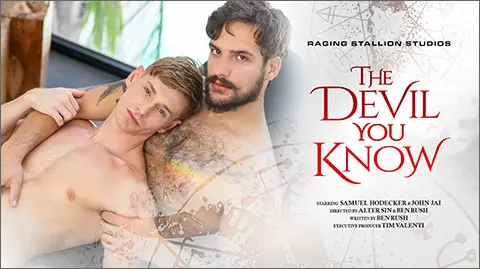 Raging Stallion The Devil You Know John Jai and Samuel Hodecker flip-fuck