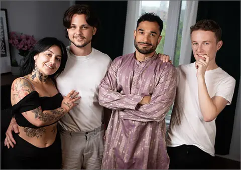 INDIAN HUNK WANTS MY ASS Enzo Muller Benny Fox Raj Mahal Men.com Men Fuck Men Gay Porn Star 