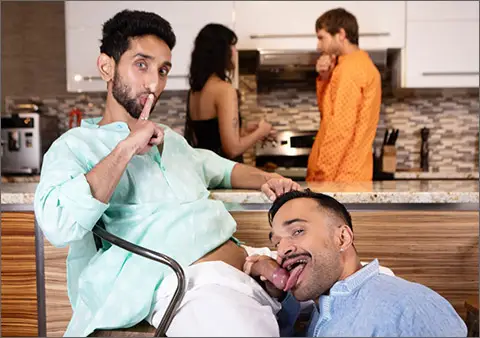 BAWDY BENGALI DINNER PARTY Raj Mahal Ram Sivan Men.com Men Fuck Men Gay Porn Star 