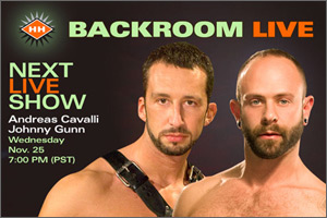 Hot House Backroom BACKROOM LIVE: JOHNNY GUNN & ANDREAS CAVALLI 