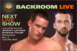 Hot House Backroom BACKROOM LIVE: ANDREAS CAVALLI & JACKSON LAWLESS 