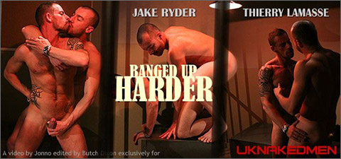 UK Naked Men Jake Ryder Thierry Lamasse BANGED UP HARDER