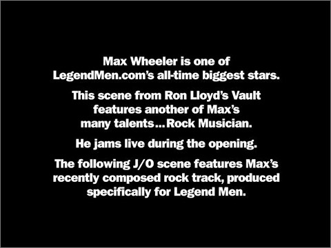 Ron Lloyd Body Image Productions Legend Men online LEGENDMEN SOLO Max Wheeler Uncut Hung Handsome Muscle Gay Porn Max Wheeler From Ron Lloyds Vaults 2 