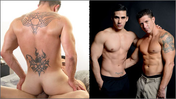 Dominic Ford at smutjunkies Bryce Evans Topher DiMaggio