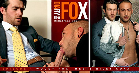 Sexy British Naked Men At Play Woody Fox Riley Coxx