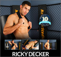 Next Door World hot gay sex Ricky Decker RICKY DECKER NEXT DOOR MALE SOLO