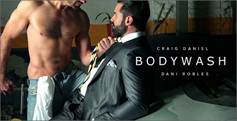 Sexy British Naked Men At Play Dani Robles Craig Daniel BODY WASH 