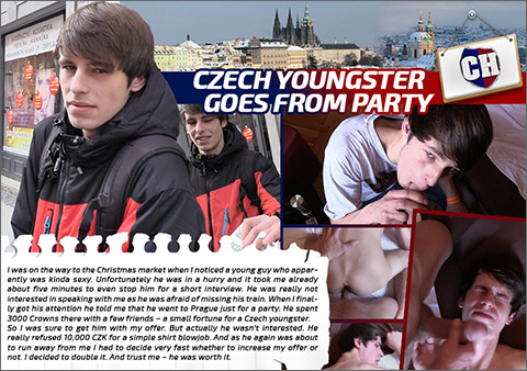 Czech Hunter 225 CzechHunter 225 Young Czech Men having sex for money