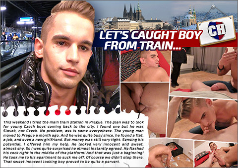 Czech Hunter 232 CzechHunter 232 Young Czech Men having sex for money