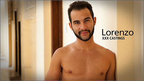 XXX CASTINGS: LORENZO Lucas Kazan Ettore Tosi European Gay Porn Handsome Uncut Italian Men Gay Sex Gay Porn