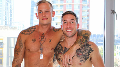 Zack Matthews Brad Powers Active Duty American Military Gay Porn Dink Flamingo Military Men Gay Porn Star fucking
