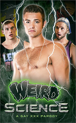 Charlie Pattinson Tommy Regan Luke Adams Weird Science A Gay XXX Parody Super Gay Hero Men.com Men Fuck Men Gay Porn Star