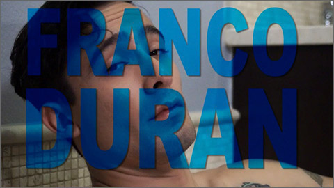 Randy Blue Gay Porn Stars Handsome Men Franco Duran Jerks Off at Randy Blue