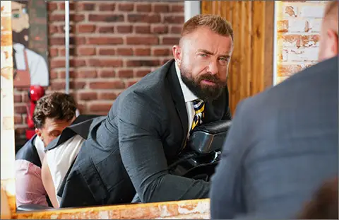 Men At Play Gay Porn Suited Sexy Spanish Men Naked BARBERSHOP PLAY 5 Heath Halo Markus Stone