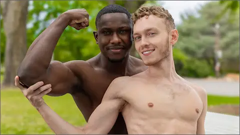 MAKING JUSTIN JIZZ Justin Jalen Corbin Fisher Men Fuck Men Gay Porn Star 
