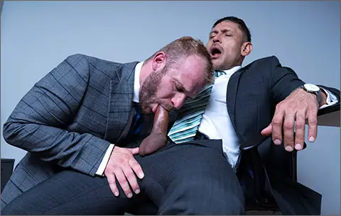 Men At Play Gay Porn Suited Sexy Spanish Men Naked BILF (BOSS I'D LIKE TO FUCK) John Rodriguez Malek Tobias