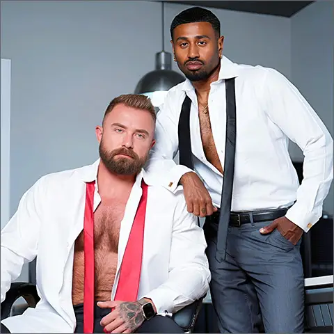 Men At Play Gay Porn Suited Sexy Spanish Men Naked STIFF Braxton Cruz Markus Stone