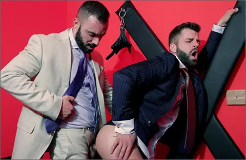 Men At Play Gay Porn Suited Sexy Spanish Men Naked SUB GAMES EDITOR'S CUT Hector de Silva Xavi Duran