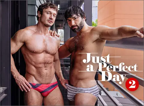 JUST A PERFECT DAY 2 - ALEX KOF FUCKS PAOLO BRUNI Alex Kof Paolo Bruni CockyBoys Cocky Boys Jake Jaxson Sexy Young Men 