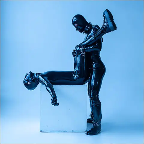 Frock the World New York City arty gay porn RUBBER GIMPS Pup Bodhi, Flmzzie