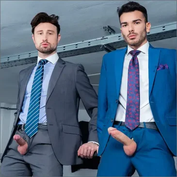 POUND OR FUCK? Pol Prince Drew Dixon Men At Play Gay Porn Suited