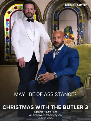 CHRISTMAS WITH THE BUTLER 3 AJ Xclusive Johnny Tyson Men At Play Gay Porn Suited