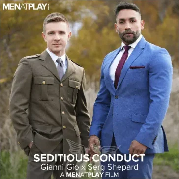 SEDITIOUS CONDUCT Gianni Gio Serg Shepard Men At Play Gay Porn Suited