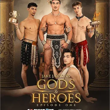 GODS & HEROES Cade Maddox Seth Cain Oliver Carter Zane Kazan Gage Palmer CockyBoys American Gay Porn