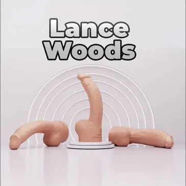 Lance Woods Gorgeous Big Cock is a Dildo from Mr Hankeys Toys