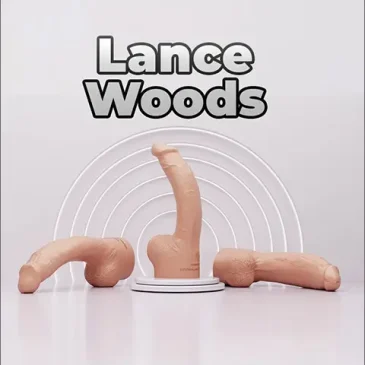 Lance Woods Gorgeous Big Cock is a Dildo from Mr Hankeys Toys
