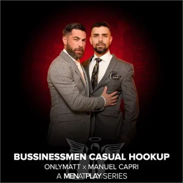 BUSINESSMEN CASUAL HOOKUP Manuel Capri OnlyMatt