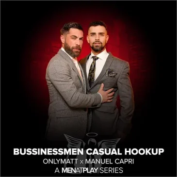 BUSINESSMEN CASUAL HOOKUP Manuel Capri OnlyMatt