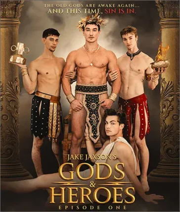 GODS & HEROES Cade Maddox Seth Cain Oliver Carter Zane Kazan Gage Palmer CockyBoys American Gay Porn